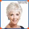 Европейский модный короткий кудрявый парик для женщин HW970