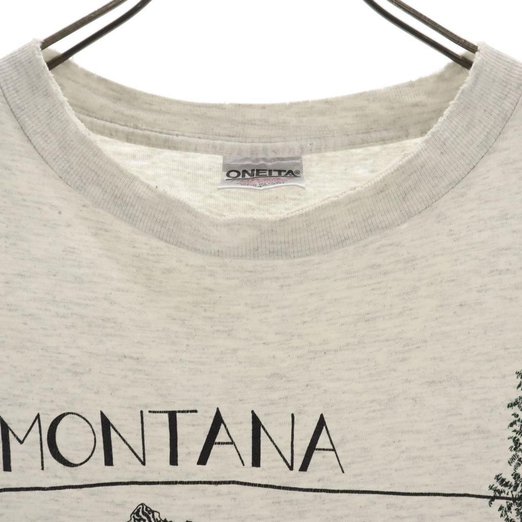 ONEITA 90s Made In USA Old Short Sleeve T-shirt XL Single Stitch Men's Used