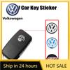 2026 Новый Для VOLKSWAGEN VW 14 мм Корпус Автомобильного Ключа Логотип Эмблема Брелок Наклейка Для Volkswagen VW R-line GTI R Polo Golf Passat Magotan Ti