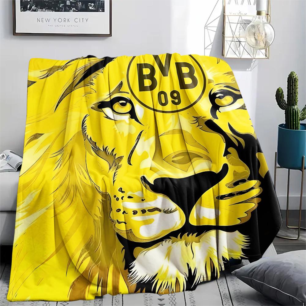 1PC BVB Print Flannel Blanket, High quality All Seasons, Home Decor, Warmth and Comfort, Perfect for Christmas Gifts