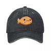 Goldfish Cracker Baseball Cap New In Hat Hip Hop Sun Cap Uv Protection Solar Hat Womens Golf Clothing Unisexs
