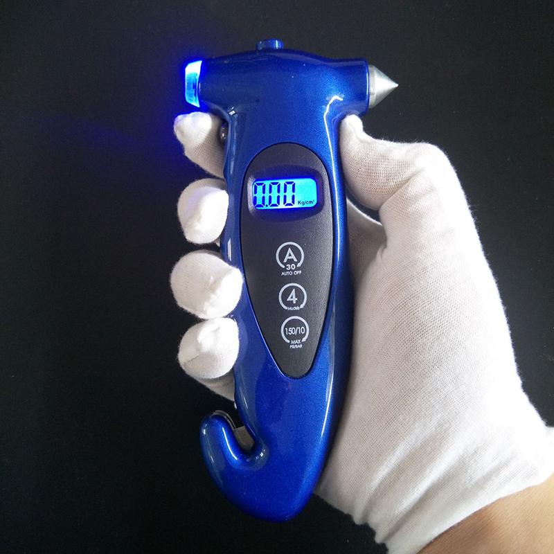 Цифровой автомобильный шинный манометр измеритель давления воздуха в шинах ЖК-дисплей манометр барометры тестер для автомобиля грузовик мотоцикл