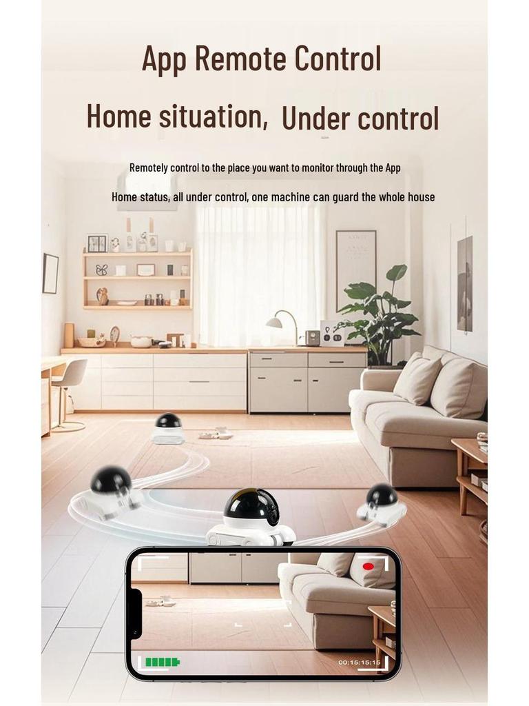 Маленький танк Двухэкранный HD Робот-камера для дразнения питомцев