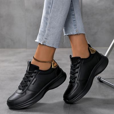 Большого размера нескользящая кожаная обувь молодежная сетчатая дезодорирующая обувь на плоском каблуке повседневная обувь ультралегкая одинарная обувь