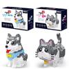 Adelaide Dog Maki Nanoblocks, Mixed colors,Meowgi Lomi Nanoblock, Korean Popular Toys