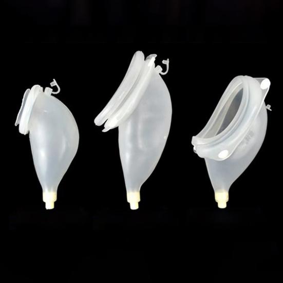 Wearable Urine Collector with 2 Drainage Bags Silicone Catching Capsule Breathable Fixation Pants for Elderly Patients