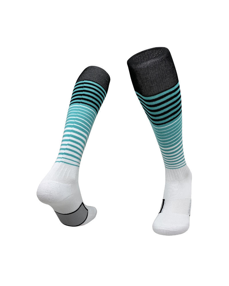 Training Socks Over Knee Thickened Non-Slip Bottom Sports Long Socks Student Adult Professional Football Socks Stockings Towel Bottom
