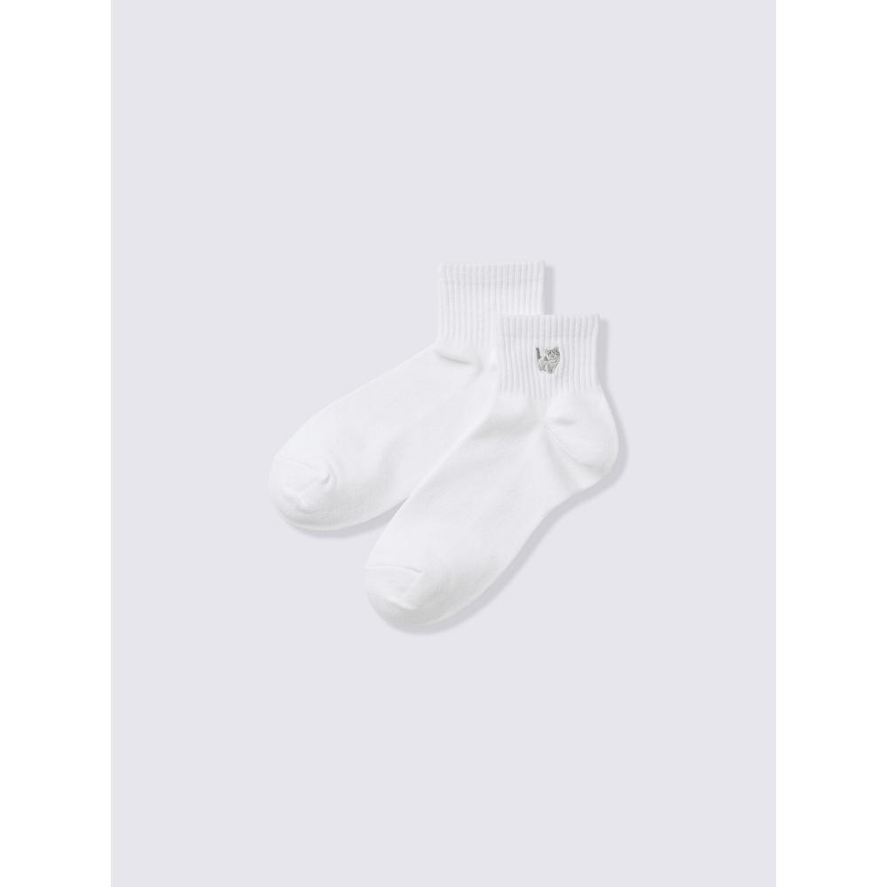 GU by Uniqlo Вышитые носки до щиколотки