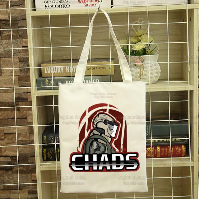Tarkov Game Head Eyes Active Сумка для покупок Продуктовая сумка Bolsas De Tela Tote Bolsa Сумка для покупок Сумка из джутовой ткани