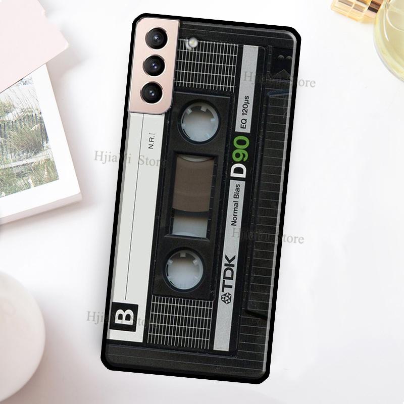 Чехол для кассеты в стиле ретро для Samsung Galaxy S21 Ultra Note 20 Note 10 S8 S9 S10 S22 Plus S20 FE, чехол для телефона