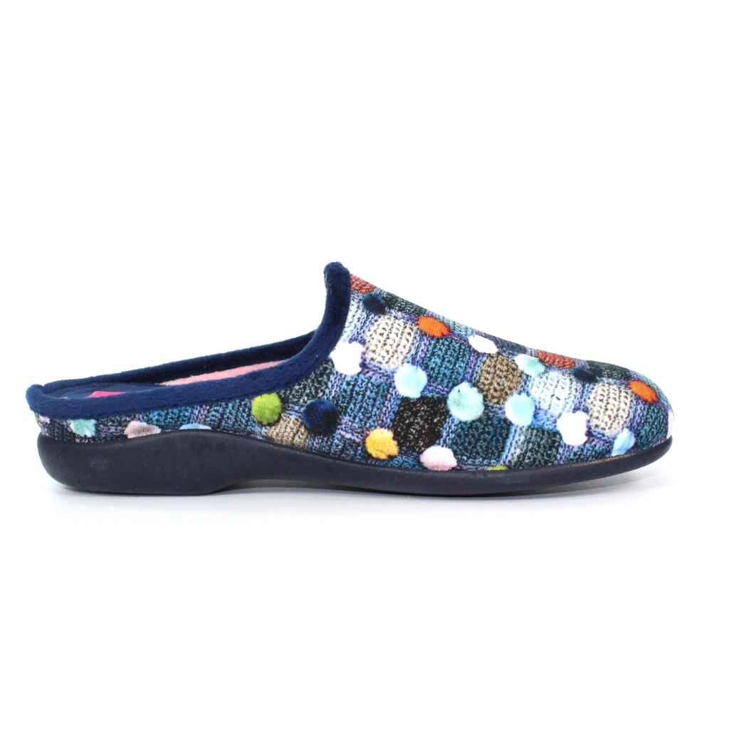Lunar Womens/Ladies Crackle Slippers
