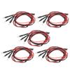 5Pcs RC Car 4LED Lights Modified Headlights 5mm for Traxxas Remote Control Model Car Universal