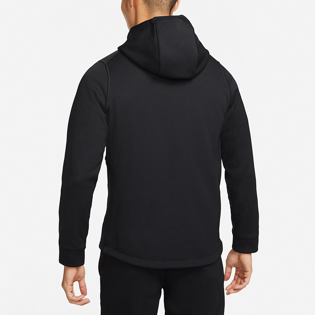 Nike Мужская куртка с капюшоном на молнии Pro Therma-FIT Черный DD2125-010