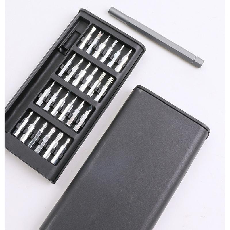 25-in-1 Precision Screwdriver Set, Multi-Function Repair Tools for Mobile Phone & Tablet Disassembly, with Various Screw Heads