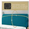 Elastic Bedhead Cover All-inclusive Bed Head Cover Bed Head Back Protection Headboard Dust Cover Bedroom Removable Bedside Cover