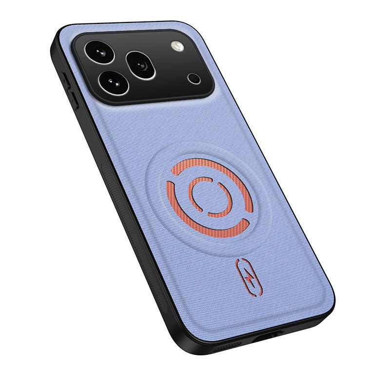 Магнитный чехол из ткани и кожи для Huawei Honor 600 Pro 600Pro Global, противоударный, нескользящий, защита камеры, для Magsafe, задняя крышка