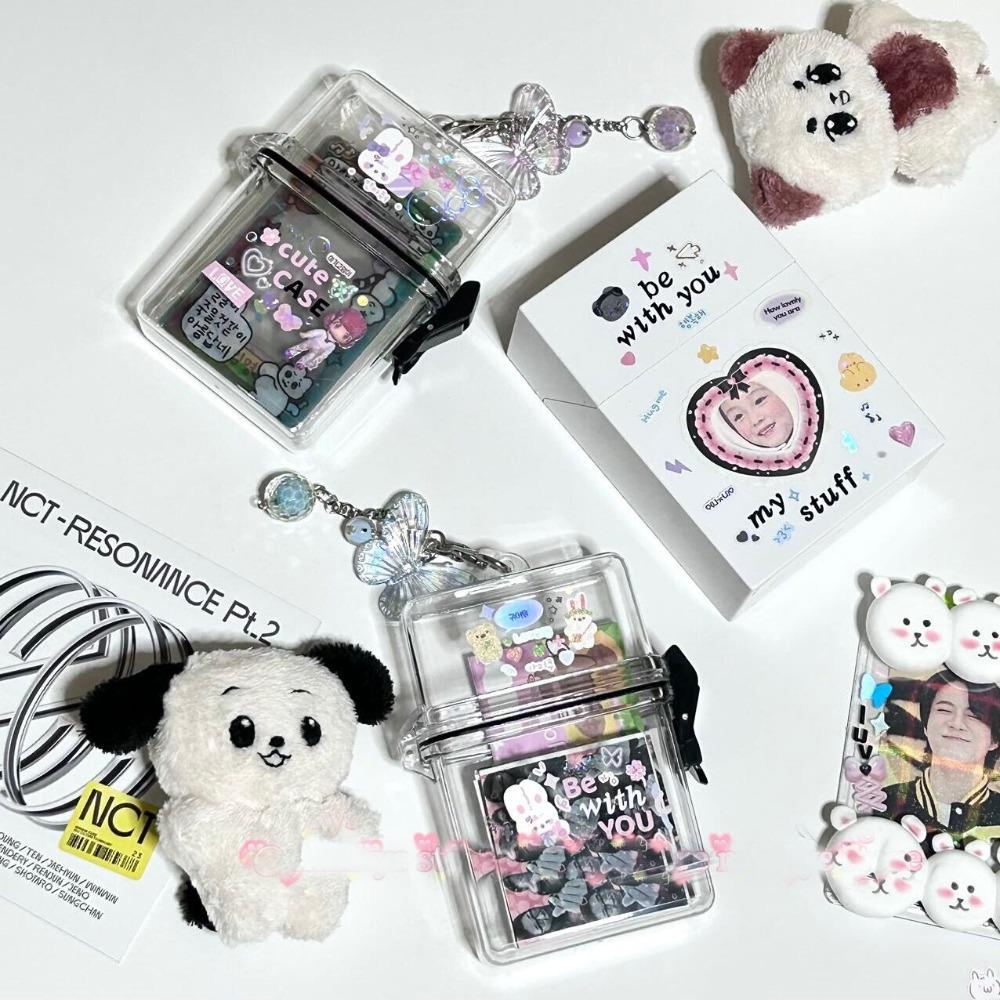 3 Inch Transparent Photo Holder Waterproof Idol Kpop Albumes Case New Card Box Case Card