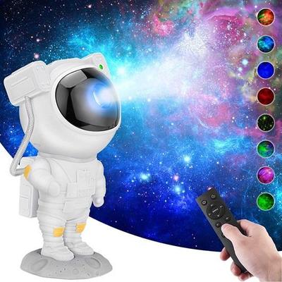 Астронавт Звездный Проектор Таймер Регулируемая Головка Космическая Лампа для Детской Спальни, Подарков, Игровой Комнаты, Домашнего Декора
