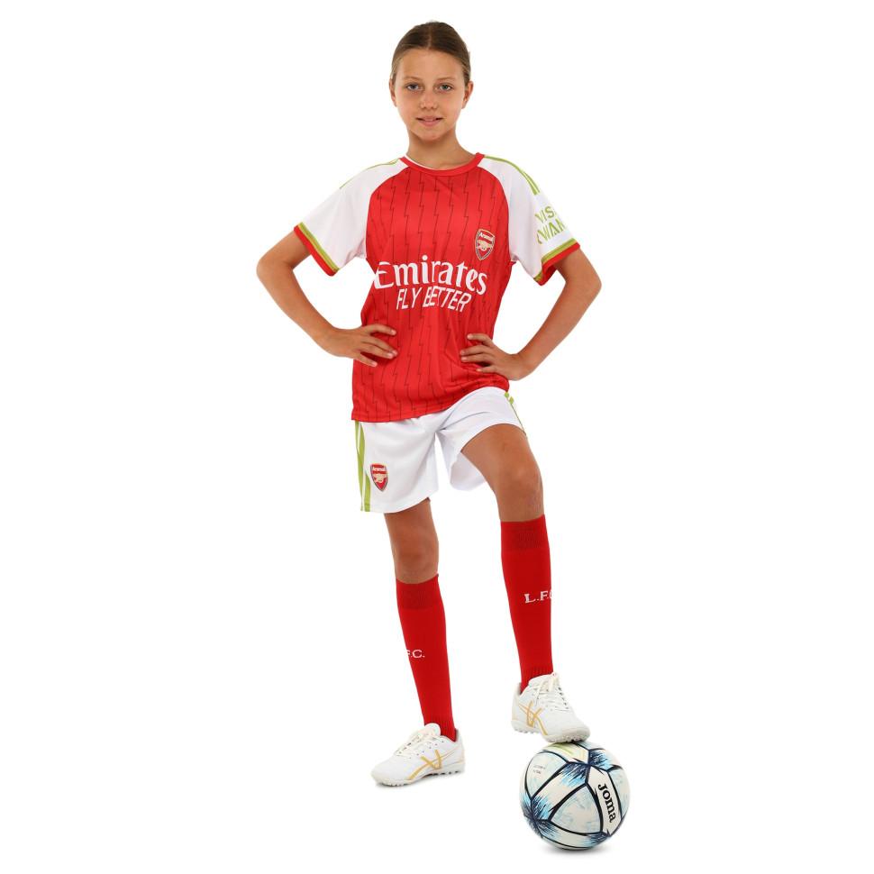 Kid's soccer football uniform jersey and shorts  Arsenal CO-7180