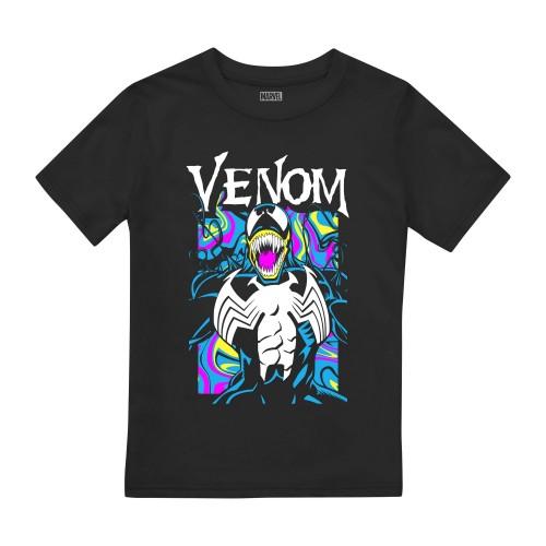 Venom Childrens/Kids Marble T-Shirt