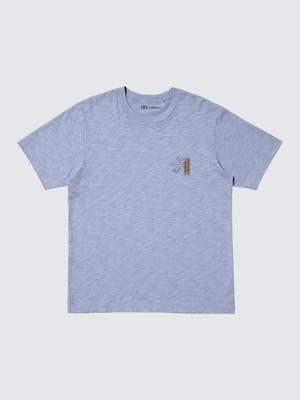 Uniqlo Япония Укиё-э bluE Ut