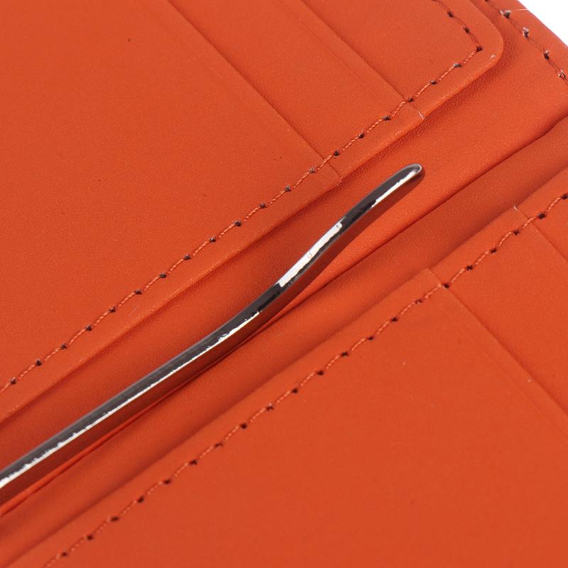 1X Кошелек-зажим для денег Ультратонкий Тонкий Кожаный Кошелек Чехол для ID Кредитных Карт