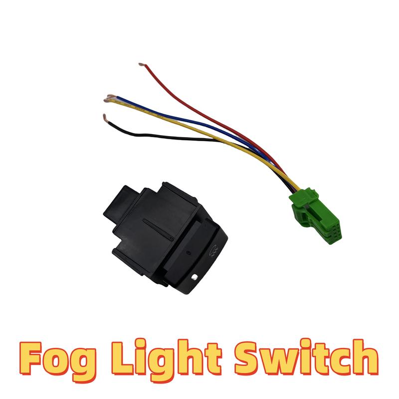 1PCS Car 4 Wires ON-OFF Button Fog Light Switch 12V For NISSAN QASHQAI X-Trail MAXIMA LIVINA GENISS FRONTIER VERSA TIIDA Murano