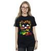 Disney Womens/Ladies Mickey And Minnie Mouse Hippie Love Cotton Boyfriend T-Shirt