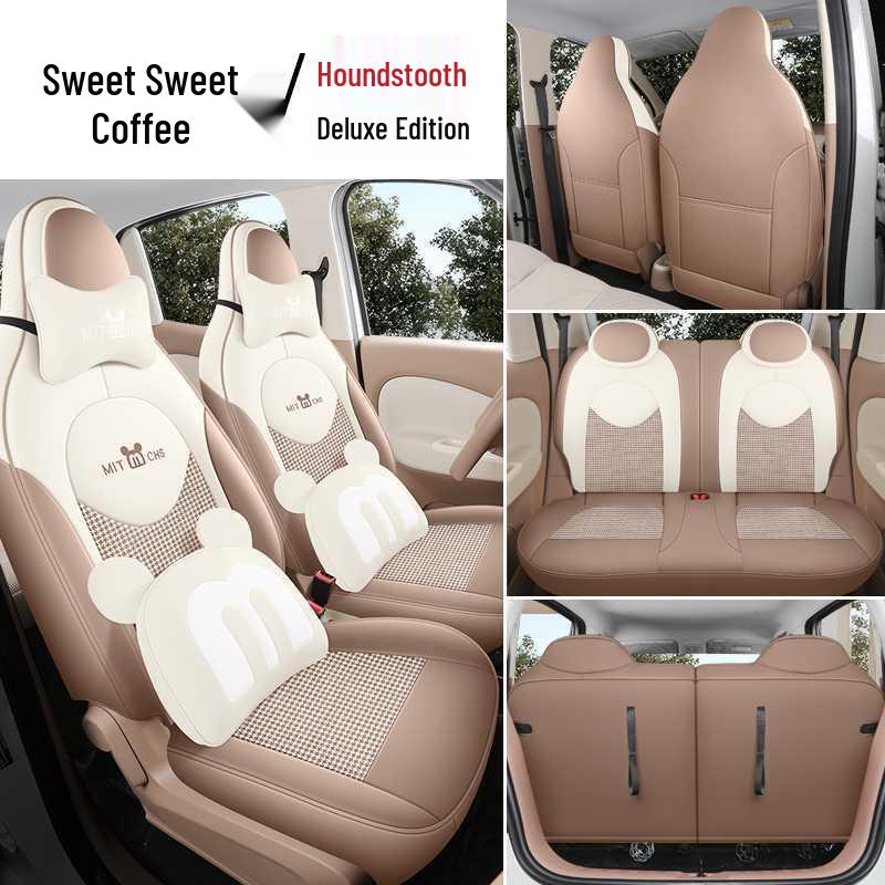Комплект чехлов на сиденья Wuling Hongguang MiniEV Macaron, 4 двери - 4-е поколение