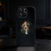 Чехол-скелет для телефона iPhone 17,16,15,14,13,12,11 Plus,Pro Max,SE4 Мягкий силикон Черный чехол