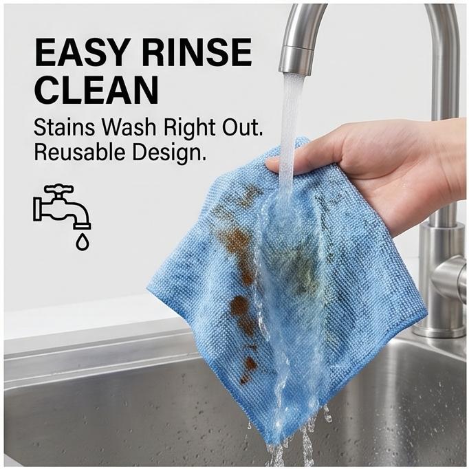 Convenient Absorbent Lint-Free Pull-Out Disposable Kitchen Cloth, Star Gray Washable Weekly Use for Dish Washing & Drawer Storage Daily Cleaning