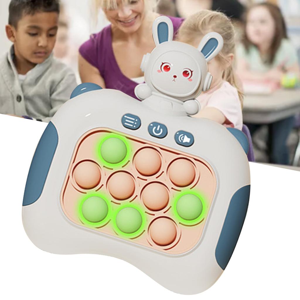 Игра-игрушка Quick Push Bubbles, обучающая декомпрессионная светящаяся головоломка для взрослых и детей