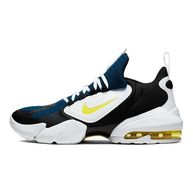 Nike Air Max Alpha Savage Blue Force Black Мужские кроссовки белые динамически-желтые AT3378-471