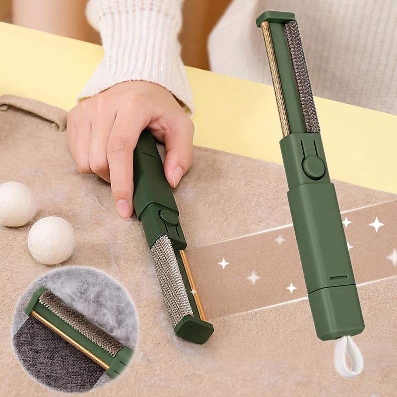 Portable Lint Removers 2-in-1 Clothes Couch Carpet Hair Removal Ball Static Electricity Brush Cat Dog Pet Hair Removal Brush