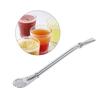 Stainless Steel Yerba Mate Tea Gourd Drinking Straw Filtered Spoon