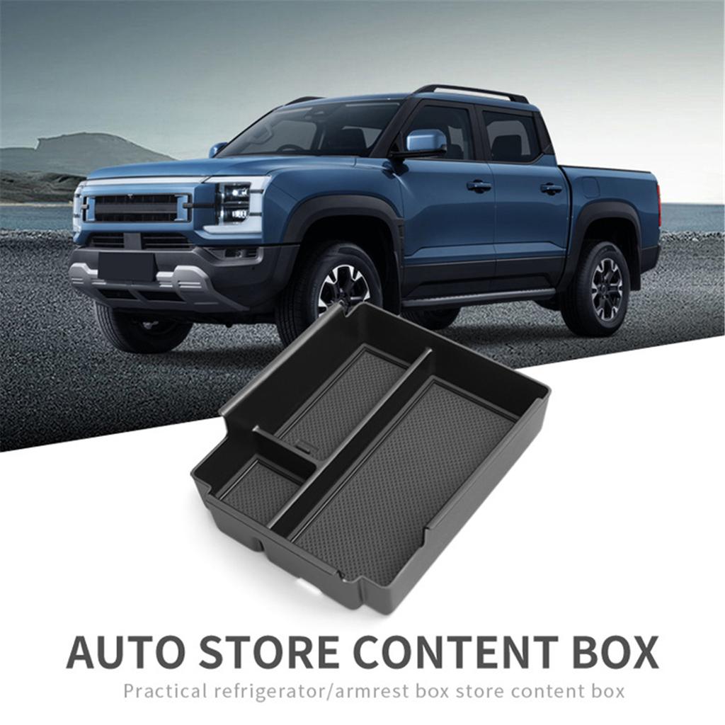 Car Armrest Organizers Storage Box For BYD Shark 2024 Feature Wear Resistant & Nonslip Design Optimally Storage Tidying