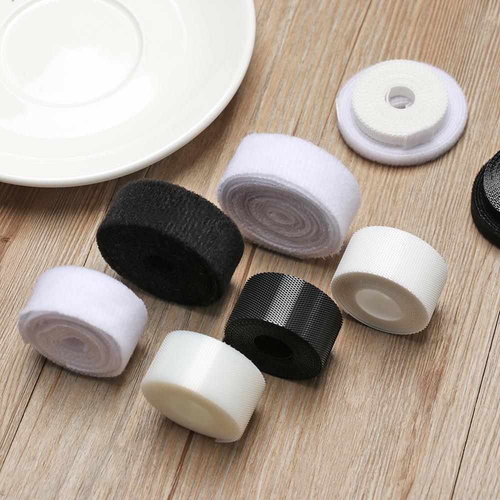 Width Black/White Paste Strap Doll Sewing Stickers Magic Tapes Sticker Clothes Fastener Tape