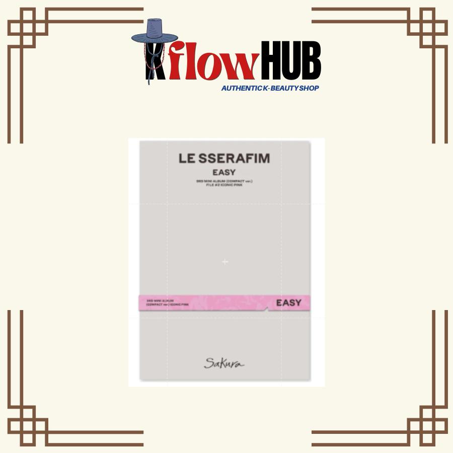 [В НАЛИЧИИ] LE SSERAFIM 3-й мини-альбом EASY COMPACT