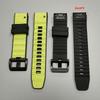 QuickFit 22mm 26mm Leather+Silicone Strap For Garmin Fenix 8 47mm 51mm 7 7X 6 6X 5 5X Plus Enduro 3 Tactix 9 Forerunner 965 955 970 Nylon Band