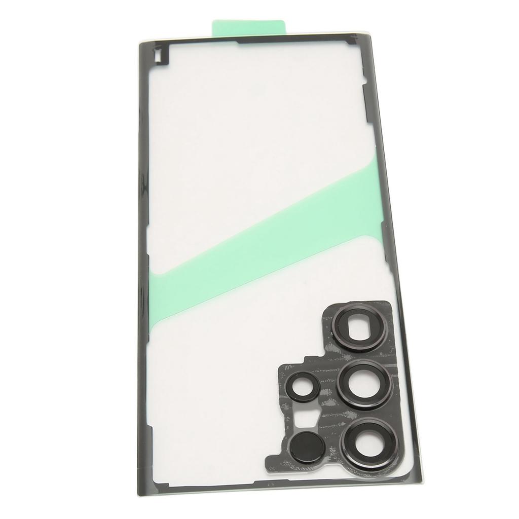 Back Glass Cover Replacement for Galaxy S23 Ultra 5G Transparent Phone Rear Panel Housing Cover
