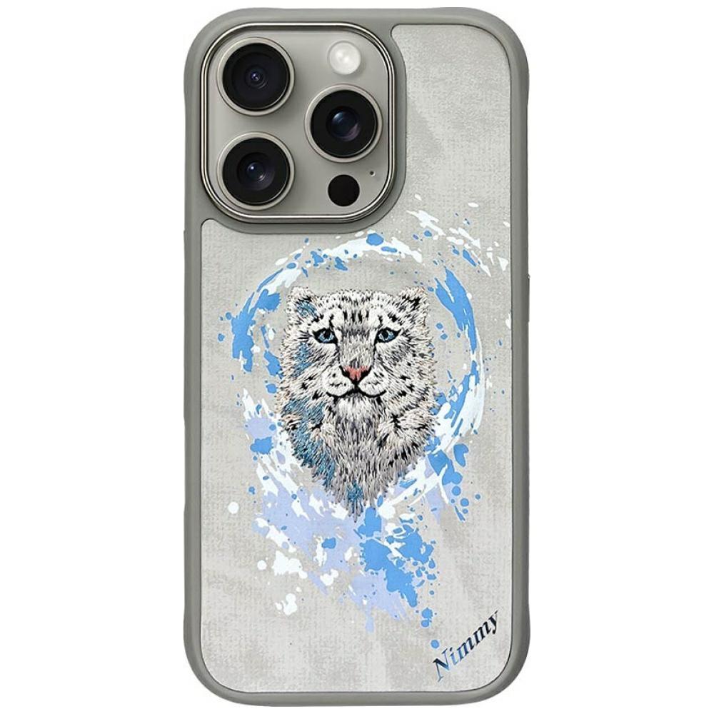 Etui do iPhone 16 Pro Nimmy MagSafe Jasnoszare