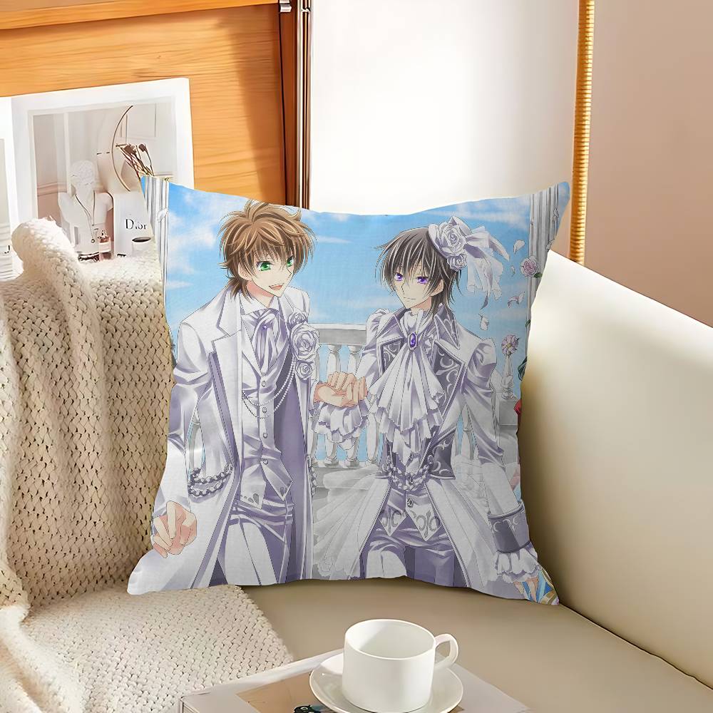 Classic Mecha Anime C-Code G-Geass Personalized Pillow Cover Kids Bedroom Wild Party Decor Pillowcase Kid Birthday Shower Gift