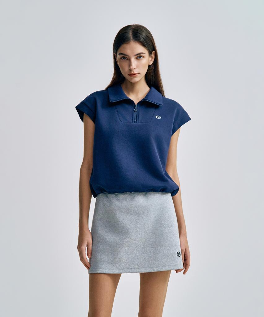 SERGIO TACCHINI W Cushlight French Short Sleeve Half Zip