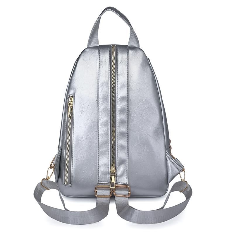 Рюкзак большой вместимости, женский рюкзак из полиуретана, дорожная сумка