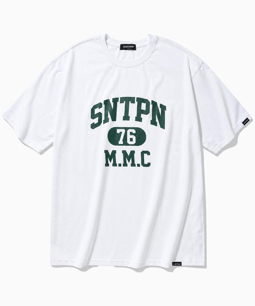 Футболка с логотипом SAINTPAIN Sp Sntpn - Белая