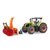 Bruder Claas Axion950 Тракторный снегоочиститель BR03017 и