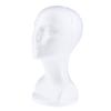 Female Foam Mannequin Head Model Hat Wig Display Stand White Haircut Salon