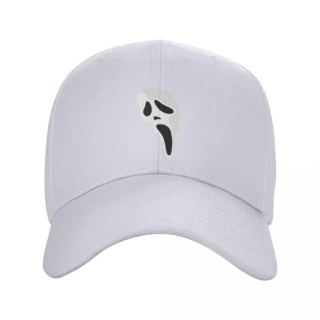 Бейсбольная кепка Ghostface Scream на заказ, спортивная женская регулируемая бейсболка унисекс для Хэллоуина, шляпа для папы из фильма ужасов, летние кепки Snapback