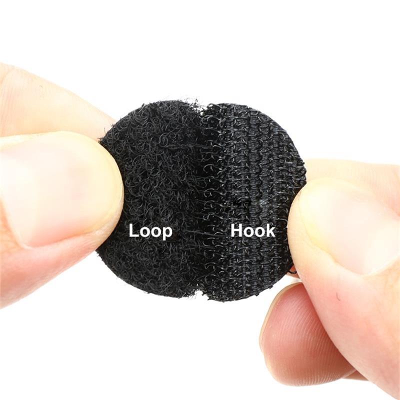 10 мм черная суперклеевая самоклеящаяся лента-липучка диаметром 10 мм аксессуары для ручного шитья своими руками