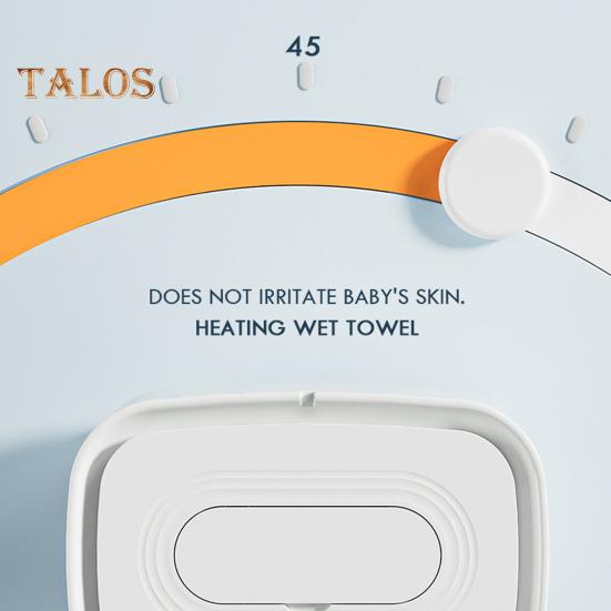 Подогреватель детских салфеток с регулируемой температурой, цифровым дисплеем, большой емкостью, для путешествий, для дома и путешествий, USB, подогреватель влажных салфеток для младенцев